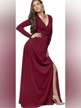 BCBG Max Azria Maxi Wrap Dress